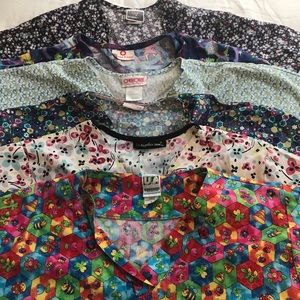 Like new scrub tops